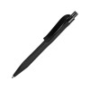 Купить Ручка шариковая QS 20 PRP софт-тач, черный с нанесением логотипа