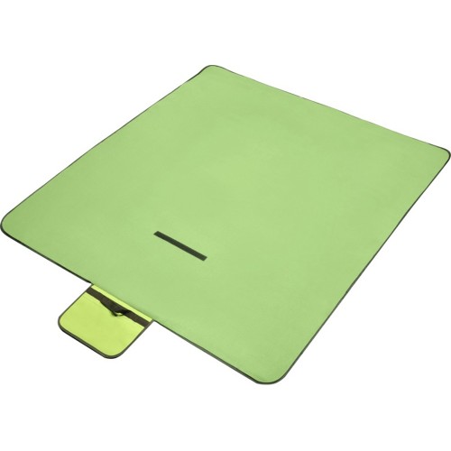 Купить Покрывало для пикника Salvie из переработанной пластмассы пластика, mid green с нанесением логотипа Купить Покрывало для пикника Salvie из переработанной пластмассы пластика, mid green с нанесением логотипа