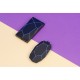 Купить Портативное беспроводное зарядное устройство Geo Wireless, 5000 mAh, черный с нанесением логотипа