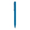 Купить WASS. Алюминиевая шариковая ручка, Синий с нанесением логотипа