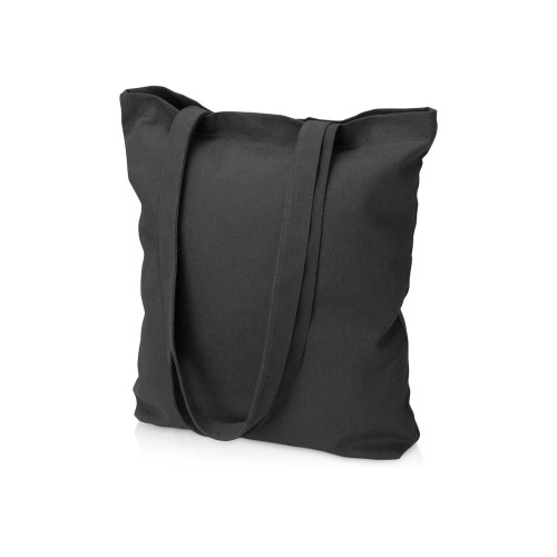 Купить Сумка из плотного хлопка Carryme 220, черный (P) с нанесением логотипа