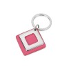 Купить Брелок, розовый/серебристый с нанесением логотипа