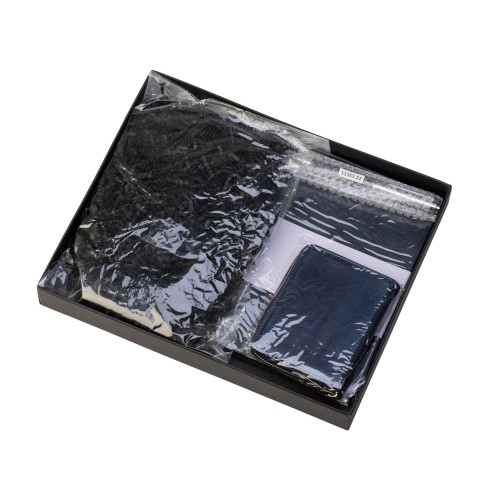 Купить Подарочный набор Fabrizio Small, темно-синий с нанесением логотипа