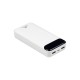 Купить RIVACASE VA2280 (20000mAh) с дисплеем, белый, внешний аккумулятор /24 с нанесением логотипа