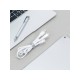Купить Кабель Lightning MFi 1.2м WT12, белый с нанесением логотипа