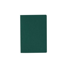 Блокнот А5 DANICA из переработанной бумаги, зеленый