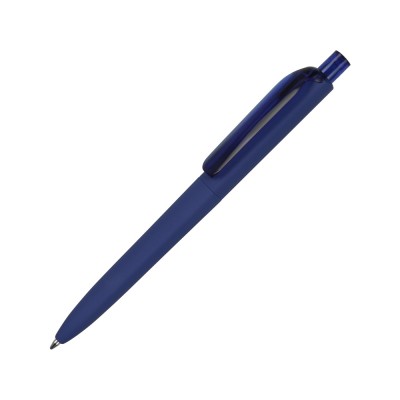Купить Ручка шариковая Prodir DS8 PRR софт-тач, синий с нанесением