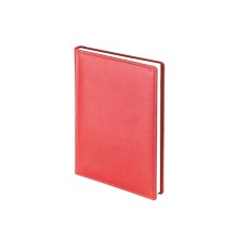 Ежедневник недатированный А4 Velvet, красный