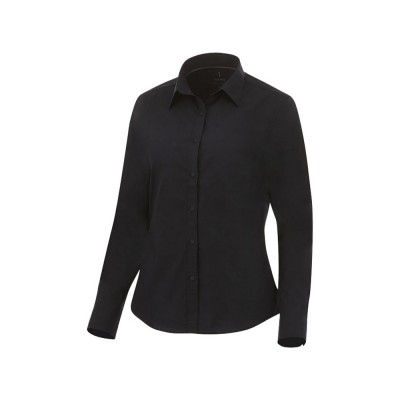Купить Женская рубашка с длинными рукавами Hamell, черный с нанесением логотипа