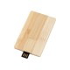 Купить USB 2.0- флешка на 32 Гб Bamboo Card с нанесением логотипа