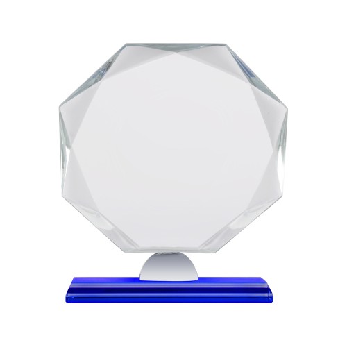 Купить Награда Diamond, синий (Р) с нанесением логотипа