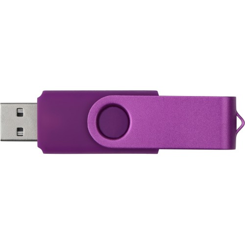 Купить Флеш-карта USB 2.0 8 Gb Квебек Solid, фиолетовый с нанесением логотипа