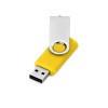 Купить Флеш-карта USB 2.0 16 Gb Квебек, желтый с нанесением логотипа