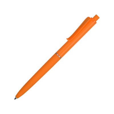Купить Ручка пластиковая soft-touch шариковая Plane, оранжевый с нанесением