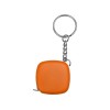 Купить Брелок-рулетка 1м Block, оранжевый с нанесением логотипа