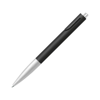 Купить Ручка шариковая 283 noto, Черно-серебристый, M16 с нанесением логотипа