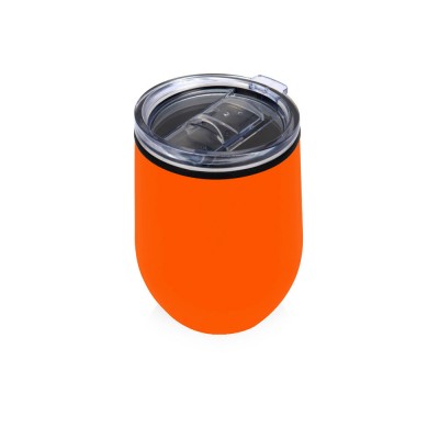 Купить Термокружка Pot 330мл, оранжевый с нанесением логотипа