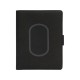 Купить Органайзер с беспроводной зарядкой 5000 mAh Powernote, темно-серый (P) с нанесением логотипа
