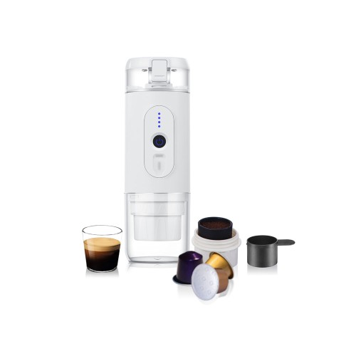 Купить Портативная кофемашина Rombica Barista 2 White с нанесением логотипа Купить Портативная кофемашина Rombica Barista 2 White с нанесением логотипа