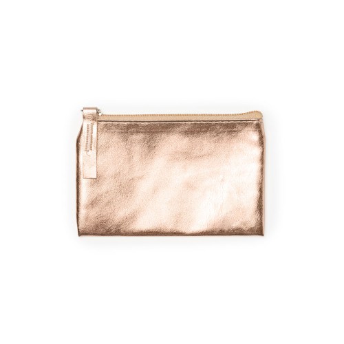 Купить Кошелек MAUVE из полиуретана с глянцевой отделкой, розовое золото с нанесением логотипа