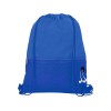 Купить Сетчастый рюкзак со шнурком Oriole, синий с нанесением логотипа