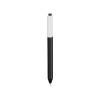 Купить Ручка шариковая Pigra модель P03 PMM, черный/белый с нанесением логотипа