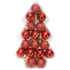 Купить Набор новогодних шаров в футляре-елочке с нанесением логотипа