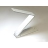 Купить Складывающаяся настольная LED лампа Stack, белый с нанесением логотипа