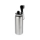 Купить Спортивная бутылка Gessi объемом 590 мл с медной вакуумной изоляцией, серебристый с нанесением логотипа