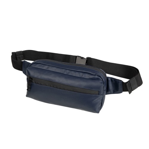 Купить Сумка на пояс Just, синий с нанесением логотипа