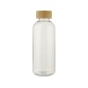 Купить Бутылка для воды Ziggs из переработанной пластмассы объемом 950 мл - прозрачный с нанесением логотипа