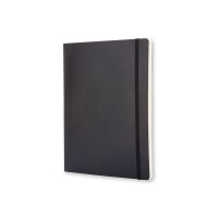 Записная книжка Moleskine Classic Soft (в линейку), ХLarge (19х25 см), черный