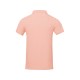 Купить Calgary мужская футболка-поло с коротким рукавом, pale blush pink с нанесением логотипа