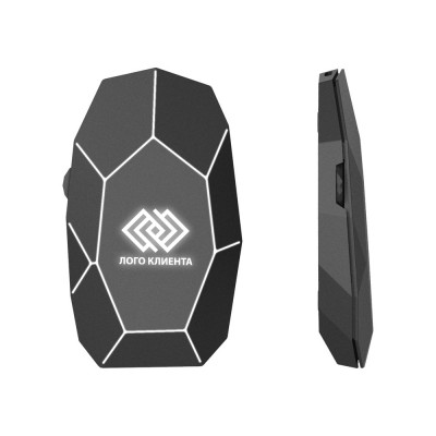 Купить Беспроводная мышь Geo Mouse Plus, черный с нанесением логотипа