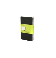 Записная книжка Moleskine Cahier (нелинованный, 3 шт.), Pocket (9х14см), черный