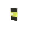 Купить Записная книжка Moleskine Cahier (нелинованный, 3 шт.), Pocket (9х14см), черный с нанесением логотипа