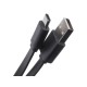 Купить Кабель USB 2.0 A - USB Type-C, черный с нанесением логотипа
