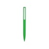 Купить Ручка шариковая пластиковая Bon с покрытием soft touch, зеленый с нанесением логотипа
