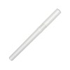Купить Ручка пластиковая шариковая трехгранная Nook с подставкой для телефона в колпачке, белый с нанесением логотипа
