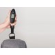 Купить Багажные весы с покрытием soft touch Gravity, черный с нанесением логотипа