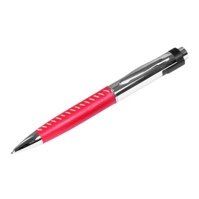 Купить Флешка в виде ручки с мини чипом, 8 Гб, красный/серебристый с нанесением