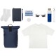 Купить Welcome pack Welcome Aboard!, синий с нанесением логотипа