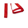 Купить Подстаканник ALDAZ на ремешке, красный с нанесением логотипа