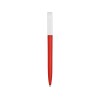 Купить Ручка пластиковая шариковая Миллениум Color BRL, красный/белый с нанесением логотипа