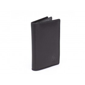 Визитница Cross Classics Black, кожа наппа, гладкая, чёрный, 10,5 х 7,5 х 2 см