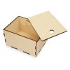 Купить Деревянная подарочная коробка-пенал, размер М с нанесением логотипа