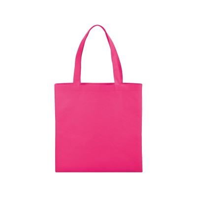 Купить Небольшая нетканая сумка Zeus для конференций, вишневый светлый с нанесением логотипа