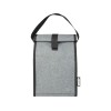 Купить Reclaim, сумка-холодильник объемом 1,4 л из переработанного PET-пластика, серый яркий с нанесением логотипа