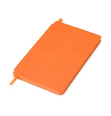 Блокнот Notepeno 130x205 мм с тонированными линованными страницами, оранжевый