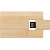 Купить USB 2.0- флешка на 32 Гб Bamboo Card с нанесением логотипа